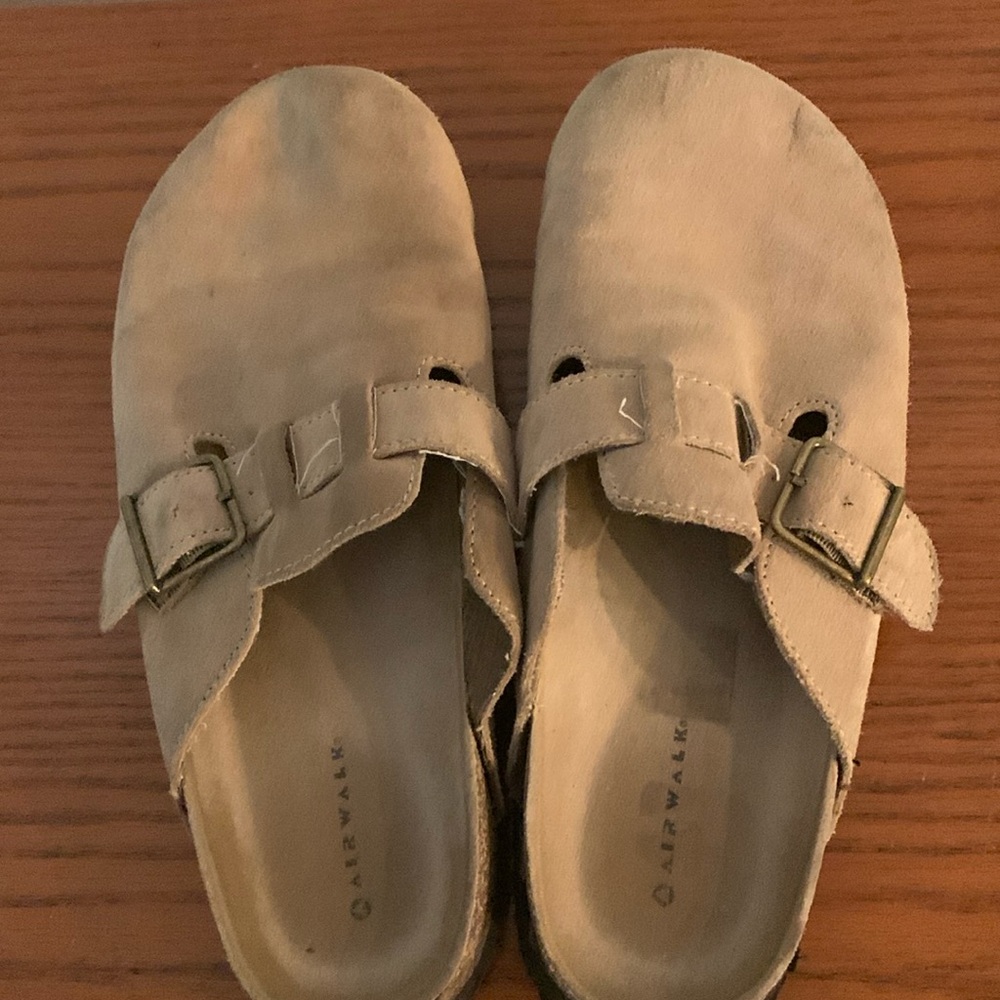 Airwalk Suede Mule Clogs sz 9